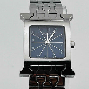 HERMES H Watch HH1.210 1197126 QuartzNavy Dial Ladies Watch 21.0mm