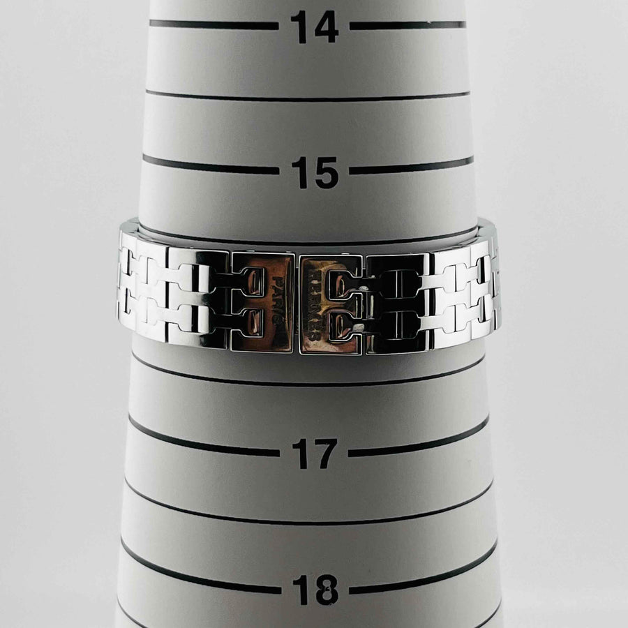 HERMES H Watch HH1.210 1197126 QuartzNavy Dial Ladies Watch 21.0mm