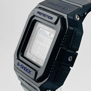 CASIO G-SHOCK GLX-5500 G-LIDE Black x Purple Tide Graph Function Model 41.0mm