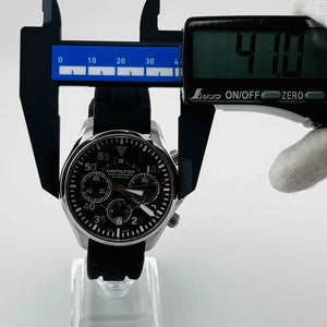 HAMILTON H646660 Khaki Aviation Pilot Chronograph Automatic Men's Watch 41.0mm