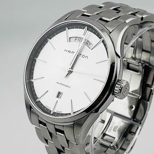 HAMILTON H425650 Jazzmaster Day Date Automatic Silver windshield 40.3mm