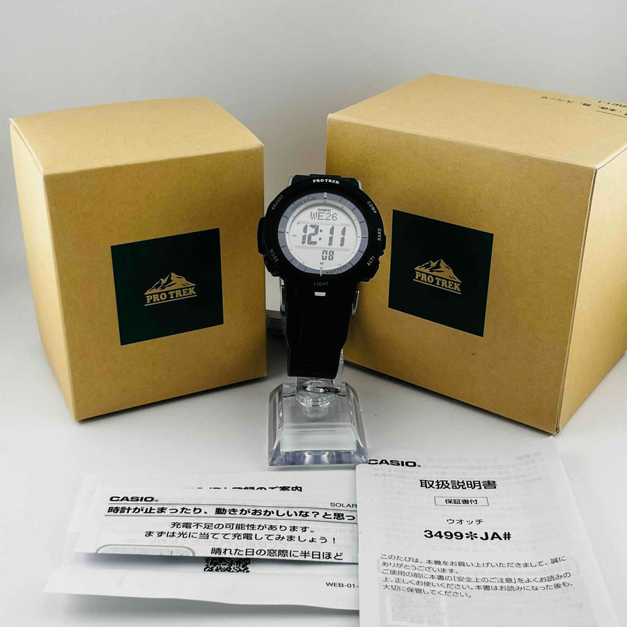 CASIO PROTREK PRG-30 TOUGH SOLAR Digital Excellent condition 41.0mm
