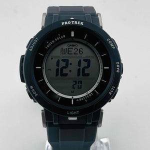 CASIO PROTREK PRG-30 TOUGH SOLAR Digital Excellent condition 41.0mm