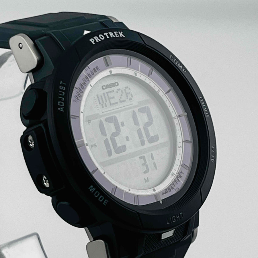 CASIO PROTREK PRG-30 TOUGH SOLAR Digital Excellent condition 41.0mm
