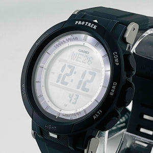 CASIO PROTREK PRG-30 TOUGH SOLAR Digital Excellent condition 41.0mm