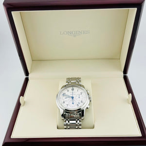 LONGINES L2.784.4 41420221 Automatic Chronograph Men's Watch 39.9mm