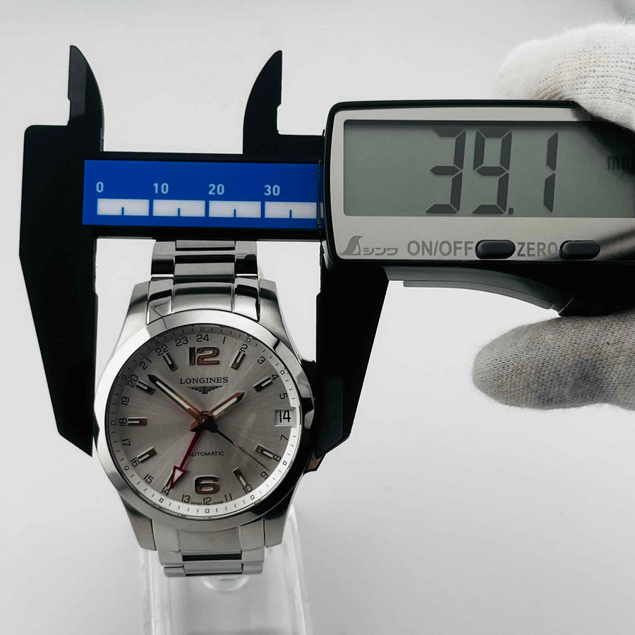 LONGINES Conquest L3.687.4 Automatic Dial Silver 39.1mm