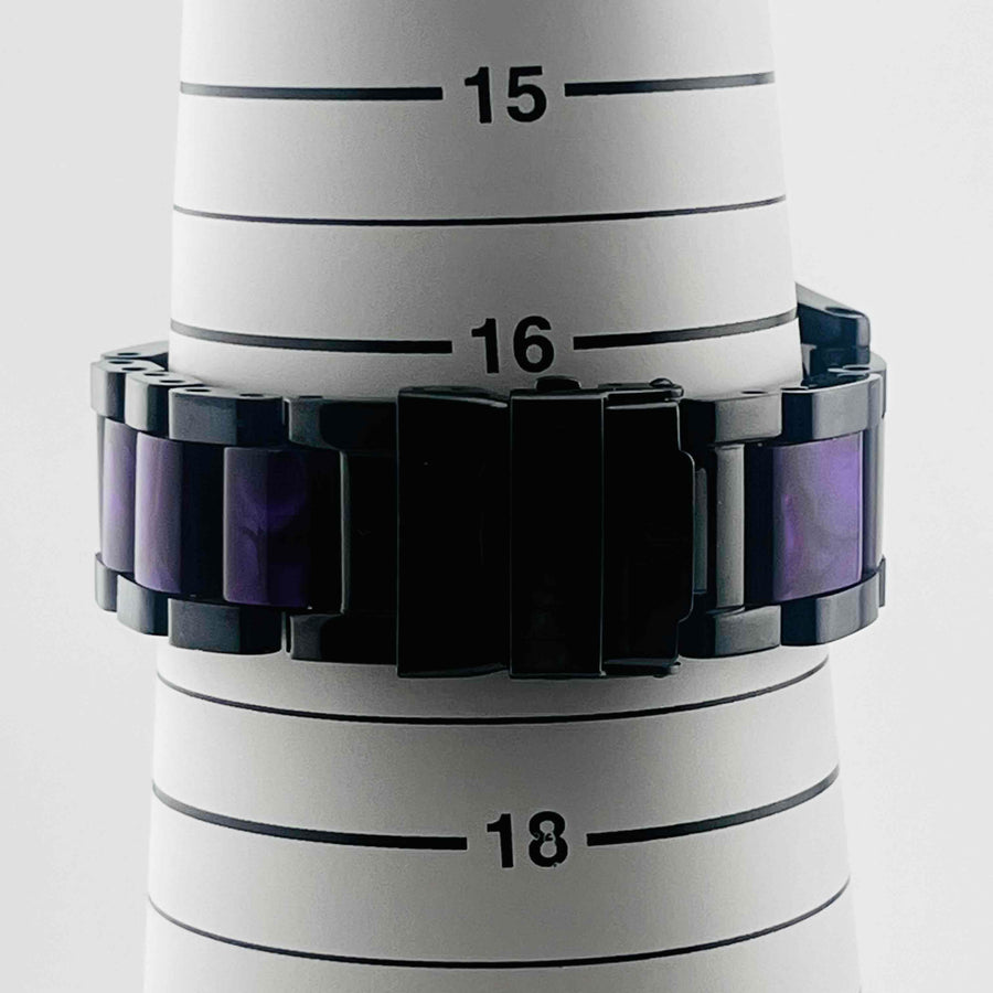 NIXON THE 42-20 CHRONO Stainless steel purple 42.0mm
