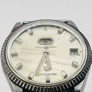 CITIZEN Auto Dater Automatic Day Date analog Men's Watch The fasteners are weak 37.5