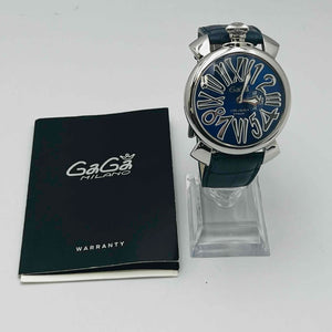 GaGa MILANO Manuale 46 Quartz 20277 Blue Dial 45.0mm