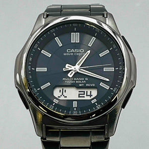 CASIO Wave Ceptor WVA-M630 Radio Solar WVA-M630D Men's Wristwatch 41.5mm