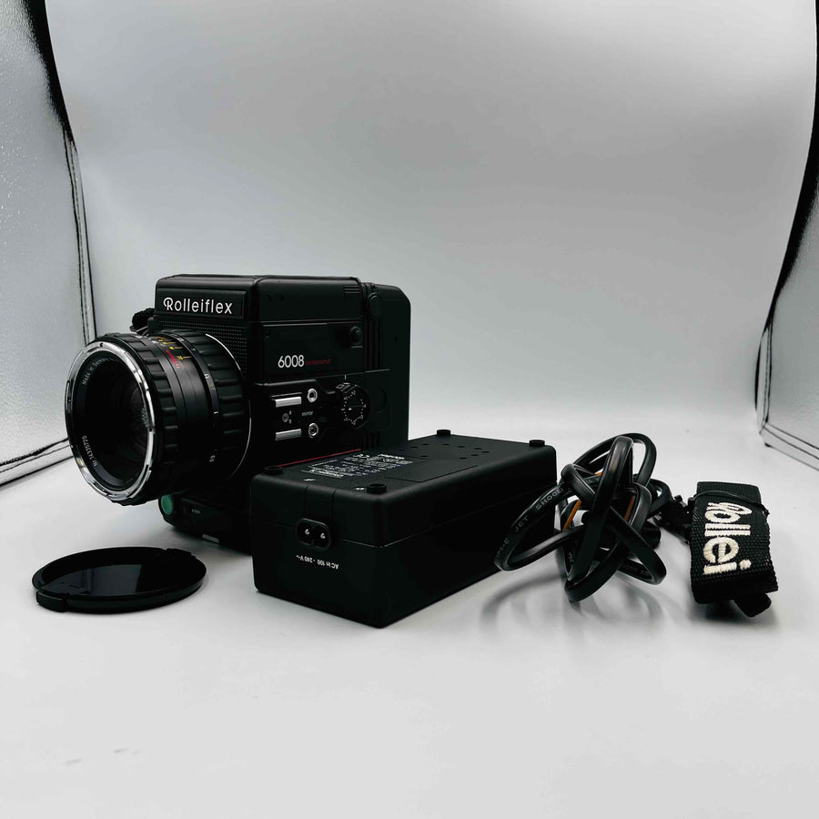 Operation Confirmed Rolleiflex 6008professional Film Camera Medium Format 80Mm W120