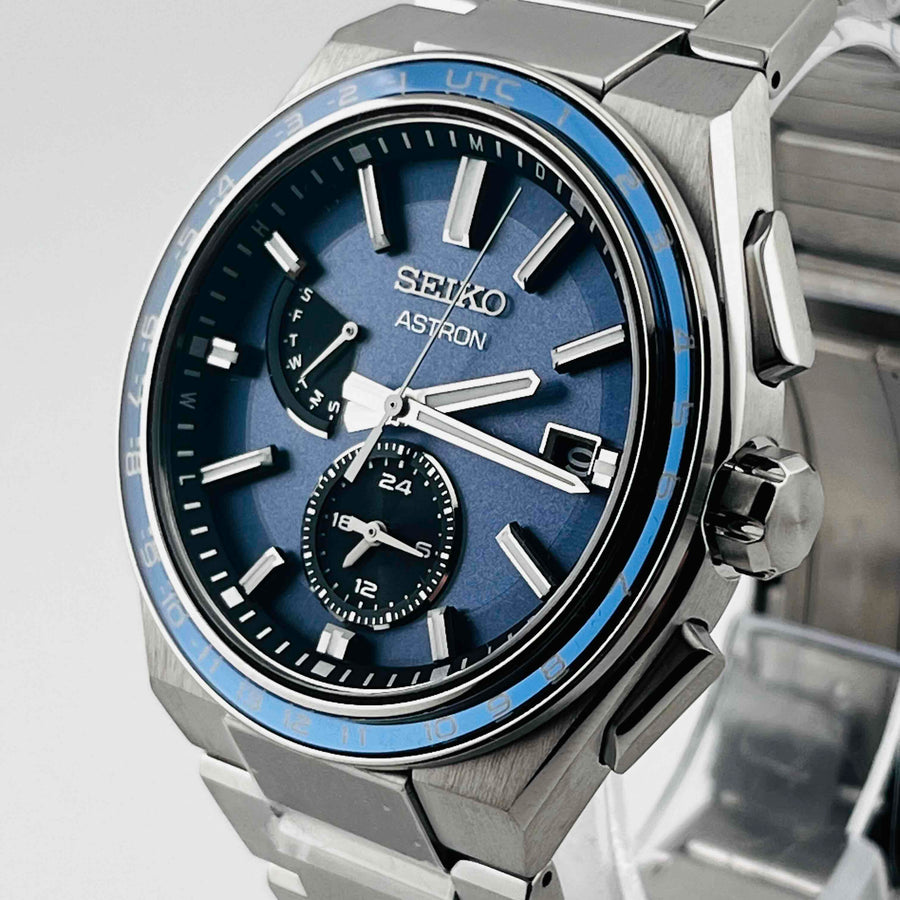 Seiko ASTRON Nexter 8B63-0BB0 Men's Solar Radio Quartz Titanium 40.0mm Near Mint