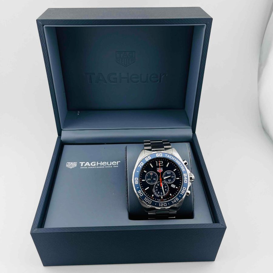 TAG Heuer Formula 1 CAZ1014 quartz Chronograph Navy 42.7mm