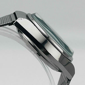 CITIZEN COSMOTRON 4-791061K  Electromagnetic Temp Day Date Green Dial 33.1mm
