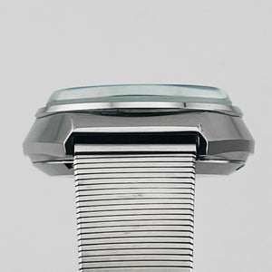 CITIZEN COSMOTRON 4-791061K  Electromagnetic Temp Day Date Green Dial 33.1mm