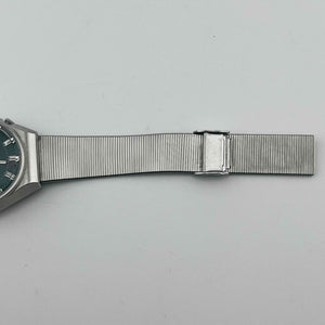 CITIZEN COSMOTRON 4-791061K  Electromagnetic Temp Day Date Green Dial 33.1mm