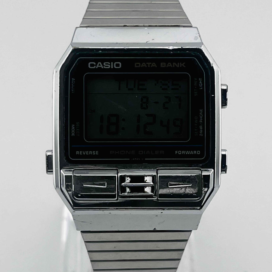 CASIO DBA-800 Quartz DATA BANK PHONE DIALER 33.2mm