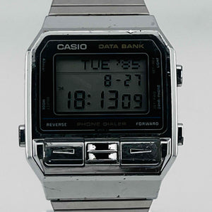 CASIO DBA-800 Quartz DATA BANK PHONE DIALER 33.2mm