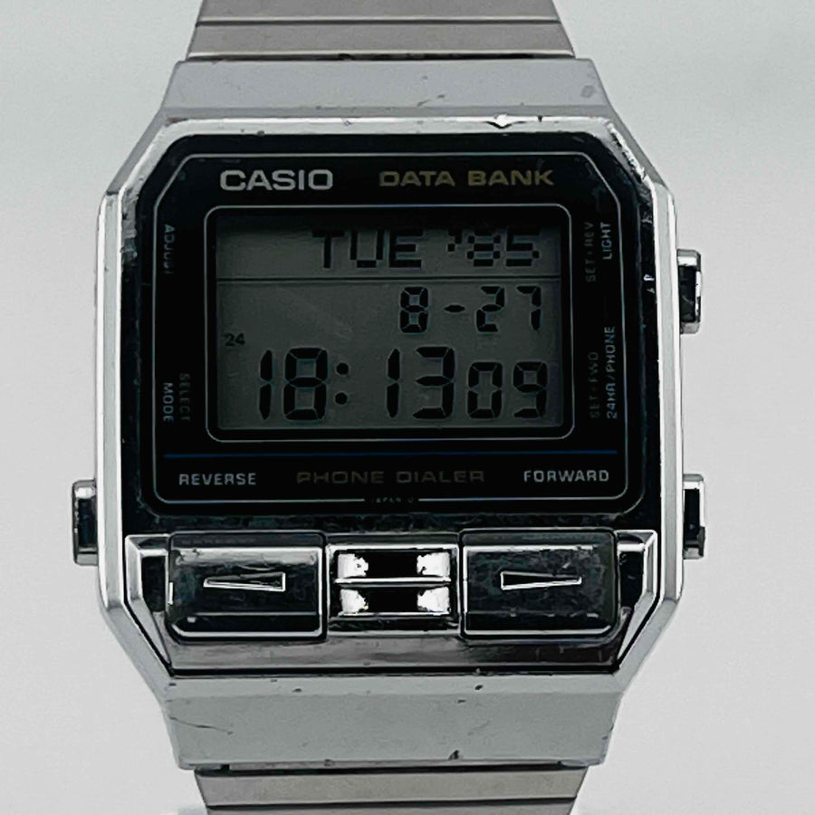 CASIO DBA-800 Quartz DATA BANK PHONE DIALER 33.2mm