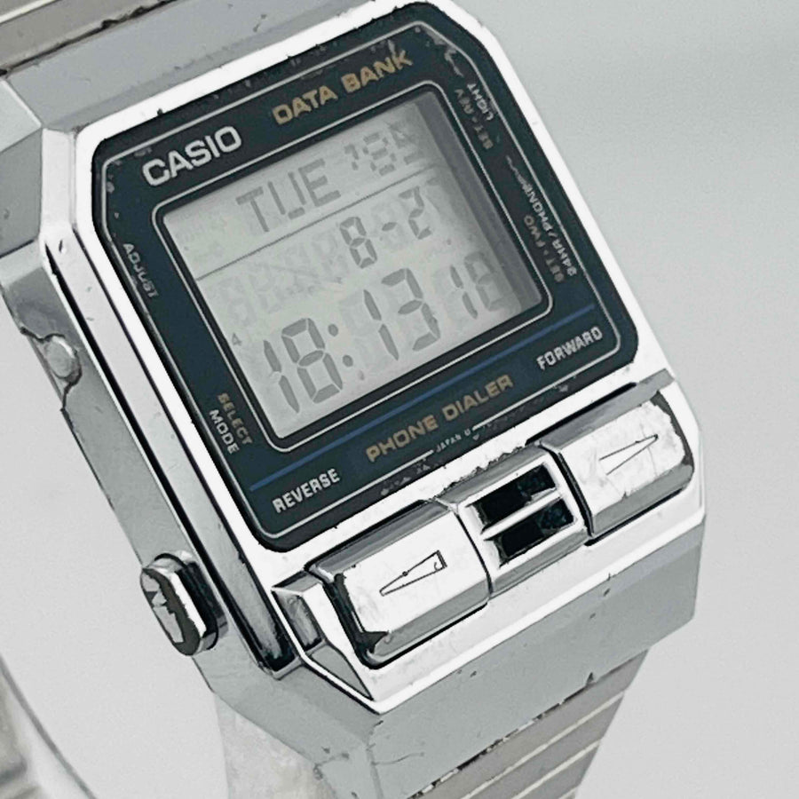 CASIO DBA-800 Quartz DATA BANK PHONE DIALER 33.2mm