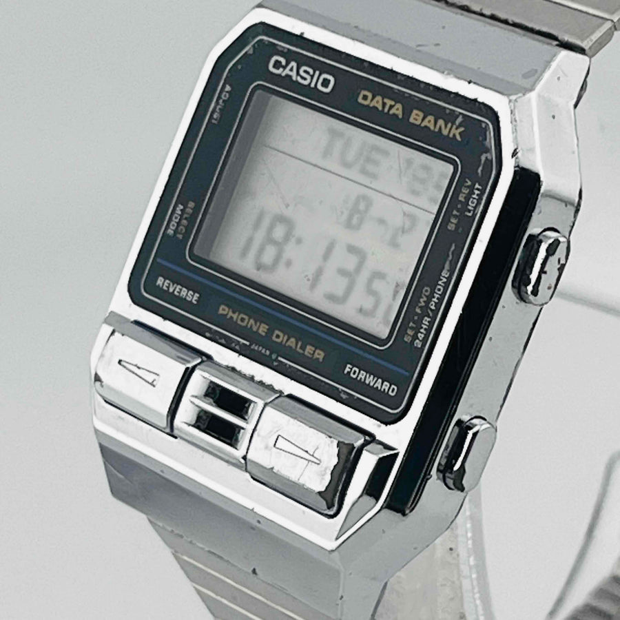 CASIO DBA-800 Quartz DATA BANK PHONE DIALER 33.2mm