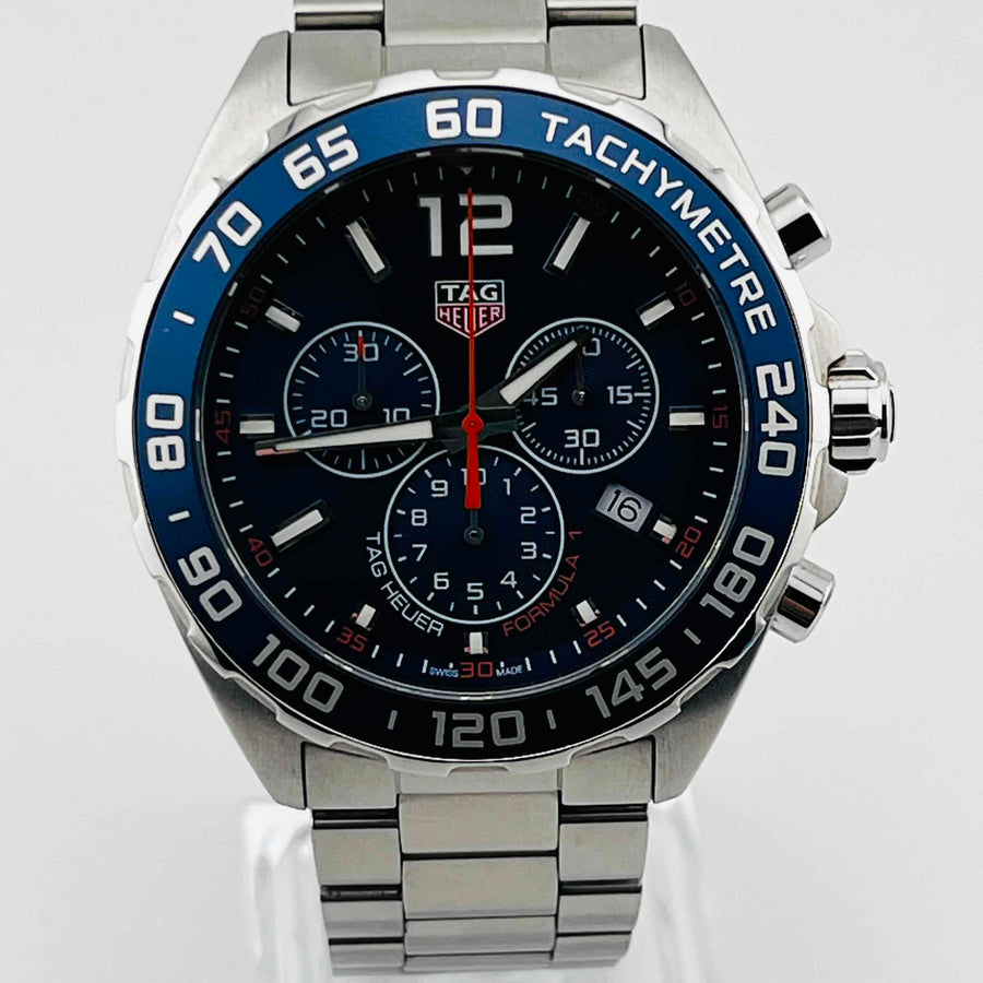 TAG Heuer Formula 1 CAZ1014 quartz Chronograph Navy 42.9mm