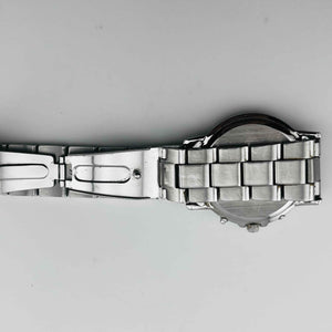 SEIKO 7B52-0AF0 Stainless steel GP solar radio white dial men's watch 35.0mm