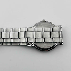 SEIKO 7B52-0AF0 Stainless steel GP solar radio white dial men's watch 35.0mm