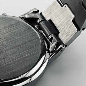 SEIKO 7B52-0AF0 Stainless steel GP solar radio white dial men's watch 35.0mm