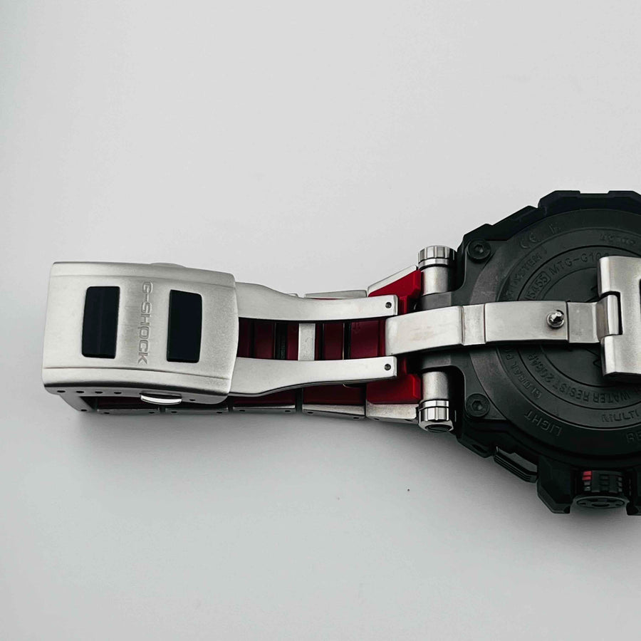 CASIO G-SHOCK MTG-G1000RS-1AJF GPS Hybrid Radio Solar Chronograph 45.5ｍｍ