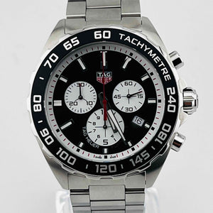 TAG Heuer Formula 1 CAZ101E Chronograph Date Quartz Black Dial Men's Watch 42.7mm