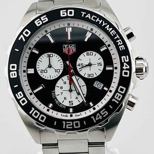 TAG Heuer Formula 1 CAZ101E Chronograph Date Quartz Black Dial Men's Watch 42.7mm