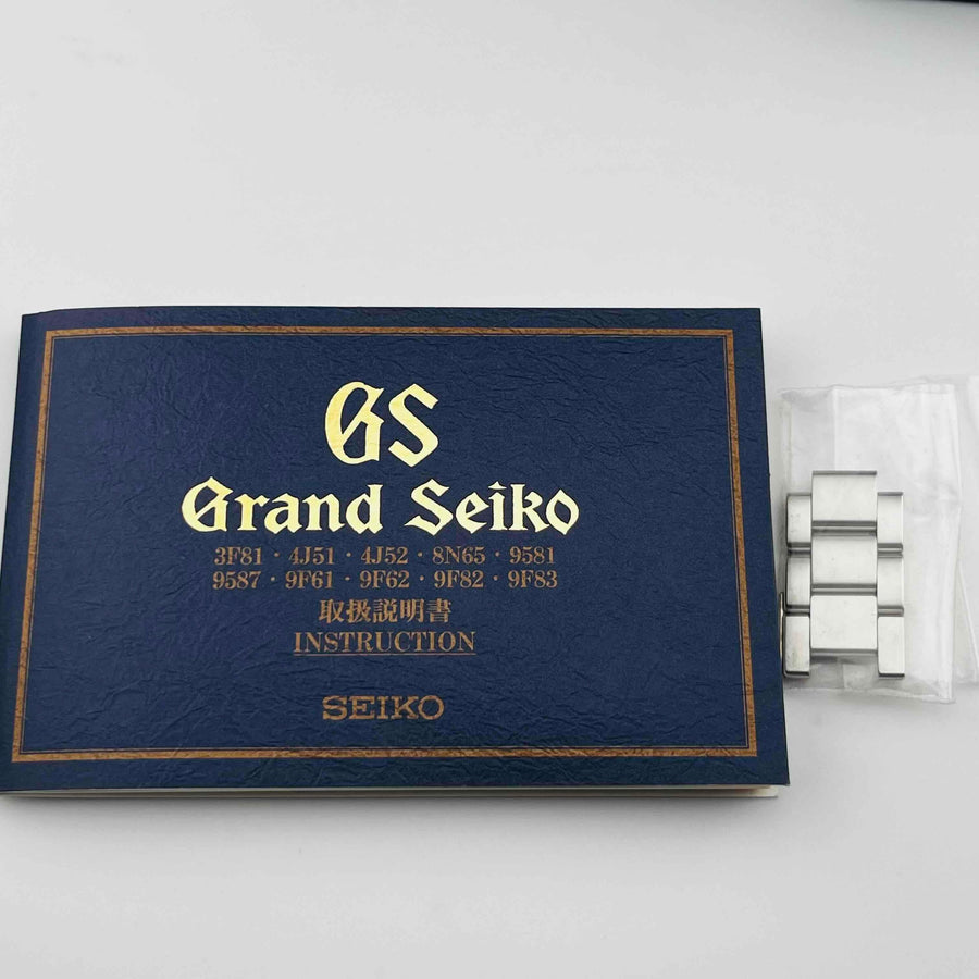 GRAND SEIKO SBGX063 9F62-0AB0 Date Quartz Men's Watch 34.7mm