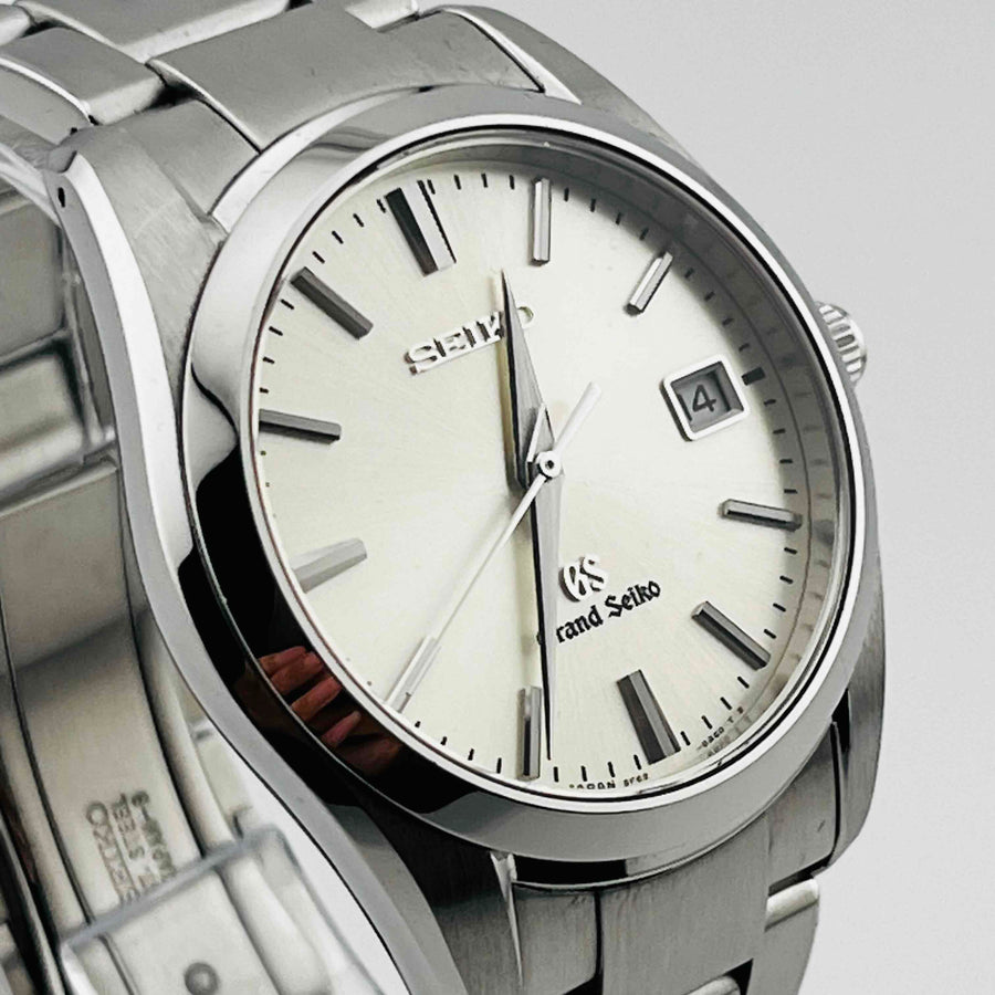 GRAND SEIKO SBGX063 9F62-0AB0 Date Quartz Men's Watch 34.7mm