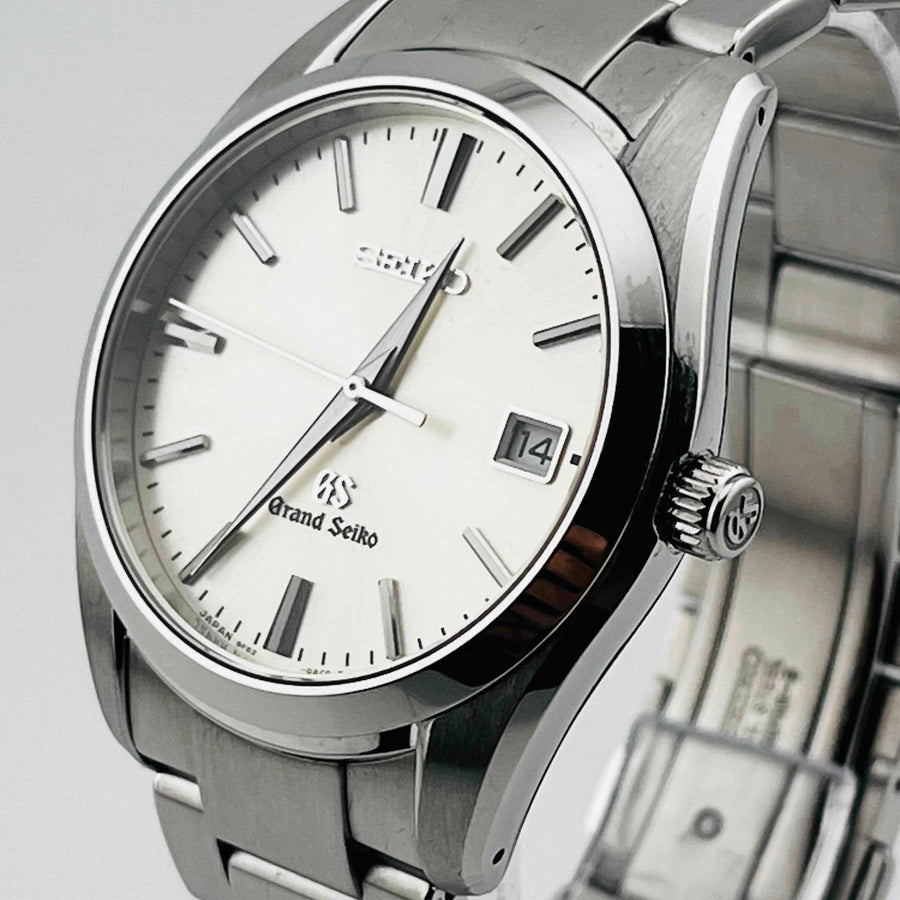 GRAND SEIKO SBGX063 9F62-0AB0 Date Quartz Men's Watch 34.7mm