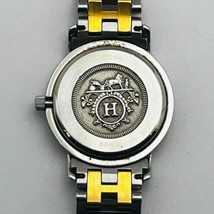 HERMES CL3.240 Clipper Date Quartz Women's Watch 23.9mm