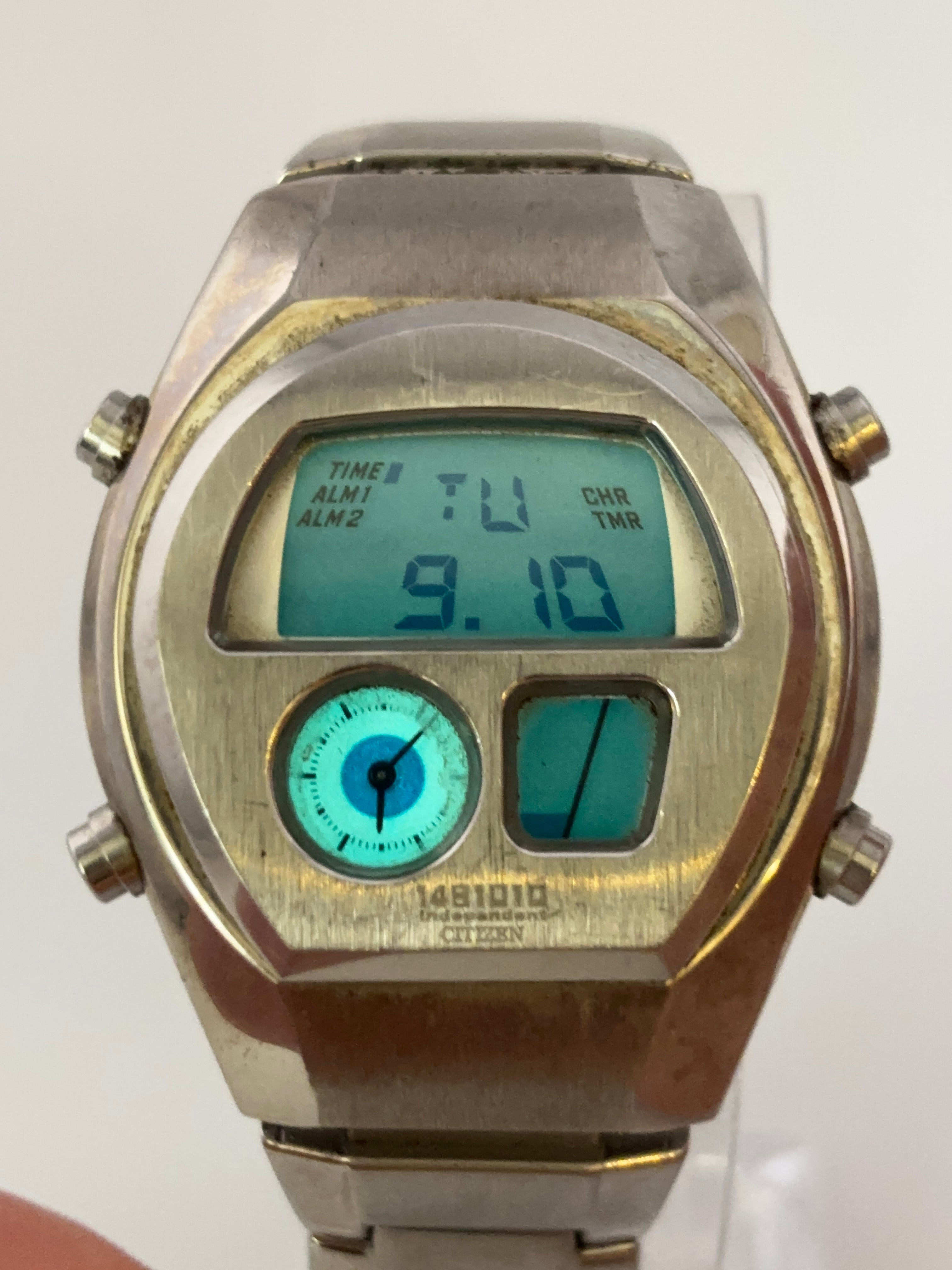 RARE Citizen Vintage Digital Watch C351-L16673 Y Independent