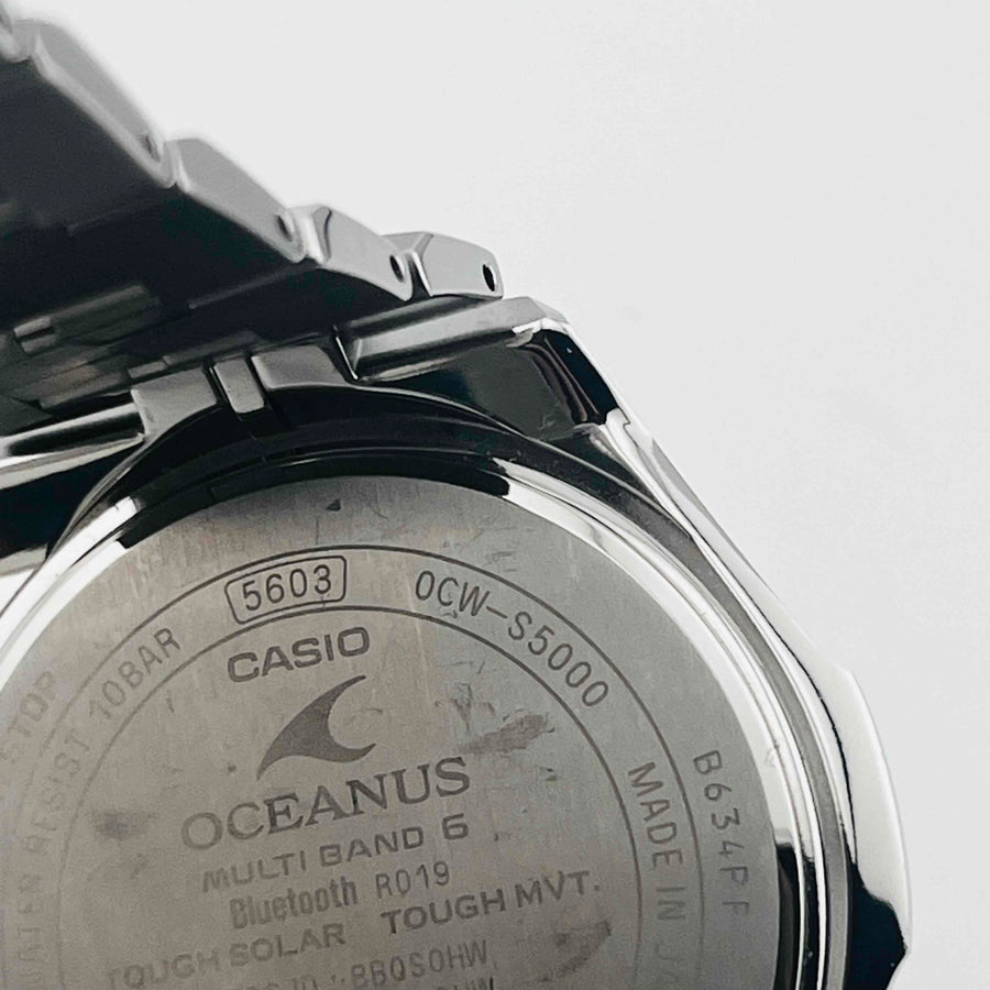 CASIO OCEANUS OCW-S5000E-1AJF Manta Radio Solar 38.9mm