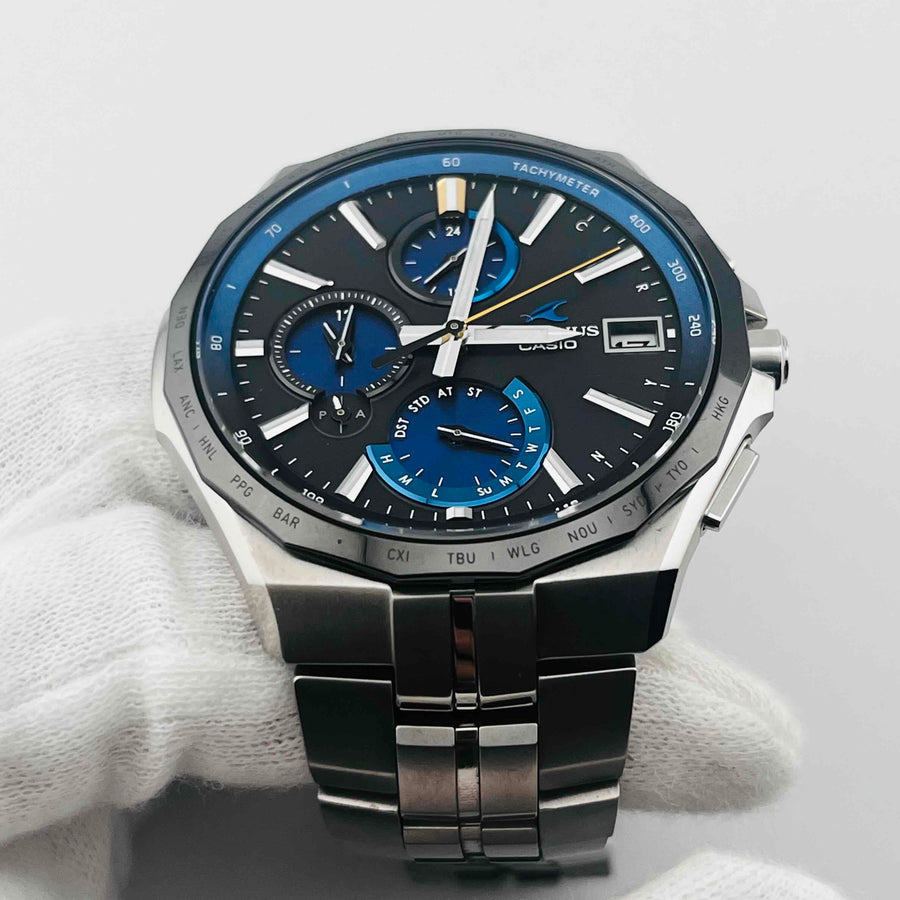 CASIO OCEANUS OCW-S5000E-1AJF Manta Radio Solar 38.9mm