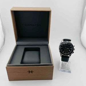 Hamilton Jazzmaster seaview Chrono H375120 Men's Quartz With box 42.2mm