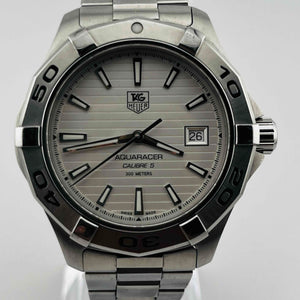 TAG Heuer AQUARACER CALBRE5 RKN8245 White dial 41.6mm