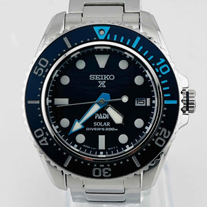 SEIKO PROSPEX PADI SBDJ057 V157-0DS0 200m Solar Date Blue Dial 42.0mm