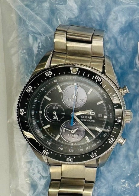 SEIKO SBDL005 V172-0AD0 Prospex Speedmaster Solar Chronograph Men's watch 41.4mm