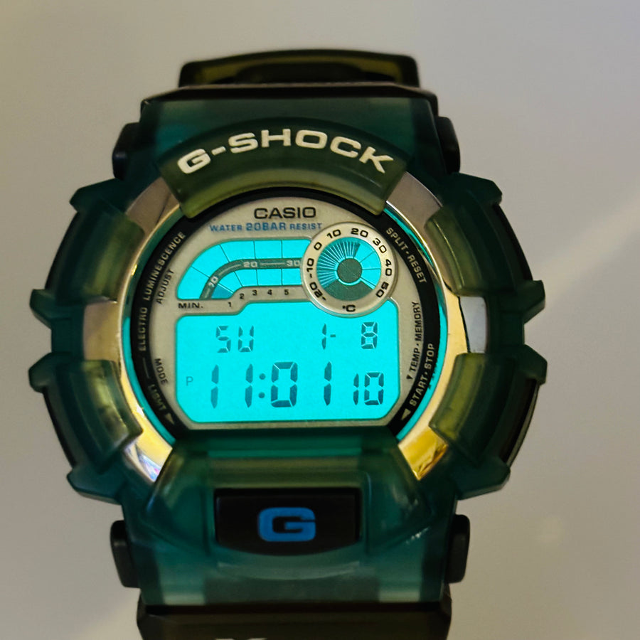 CASIO G-SHOCK DW-9500 Quartz X-treme Emerald Green Extreme Sports 47.5mm