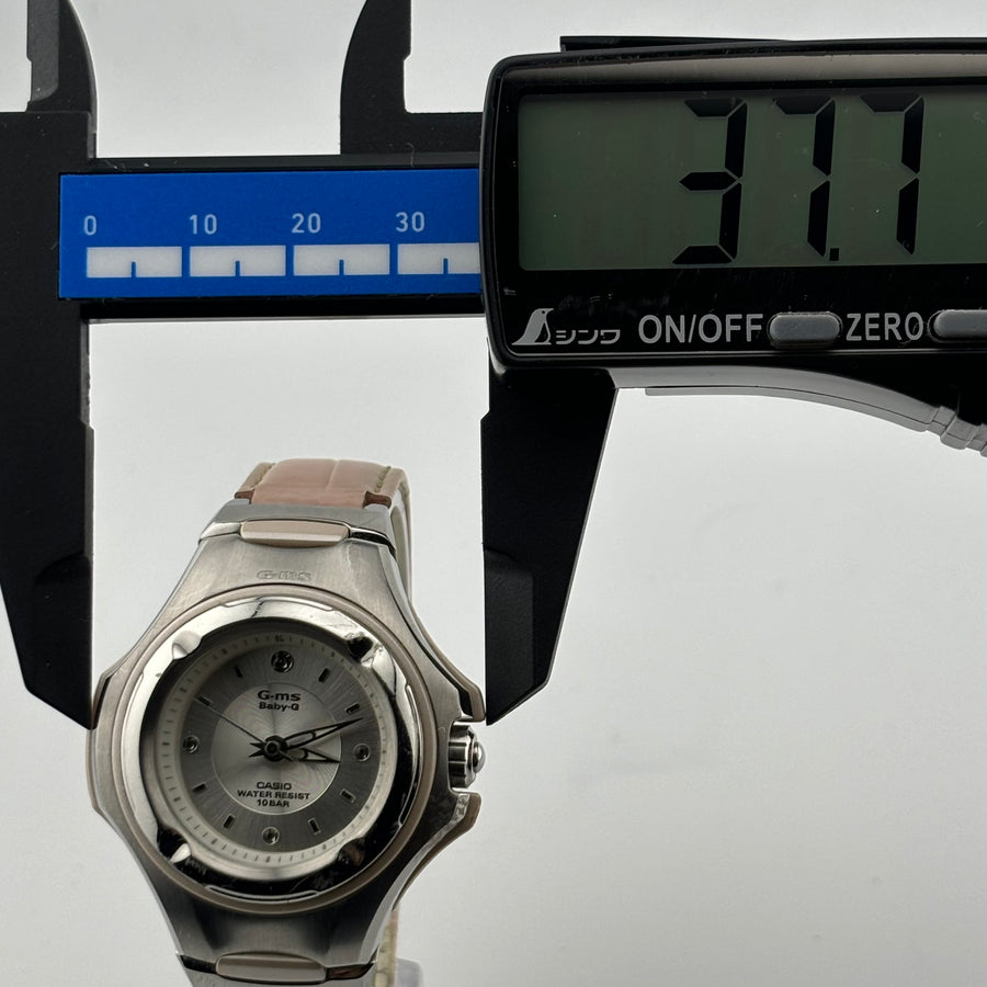 CASIO G-ms baby-G MSG-600L Quartz The crown won't turn Water Resist 10BAR 37.7mm