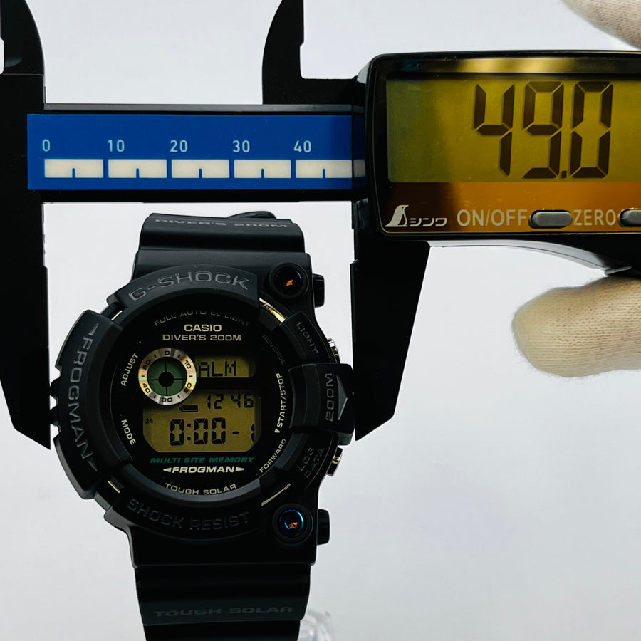 Casio G-SHOCK GW-202 FROGMAN DIVER'S 200m digital tough solar men's watch 49.0mm