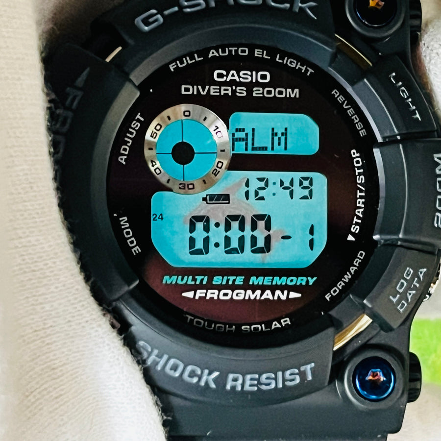 Casio G-SHOCK GW-202 FROGMAN DIVER'S 200m digital tough solar men's watch 49.0mm