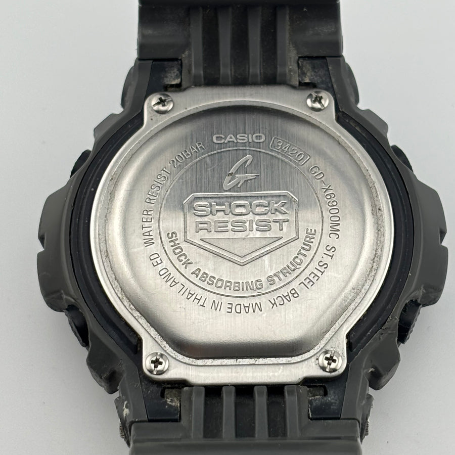 CASIO  G-SHOCK GD-X6900MC Quartz Paint peeling Camouflage World Time 54.0mm