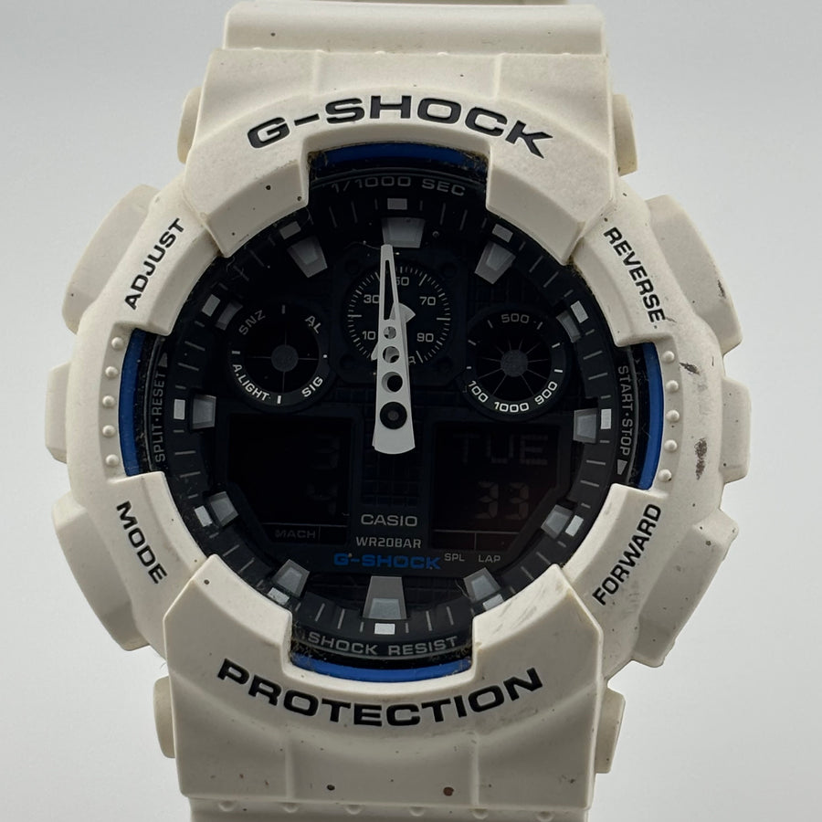 CASIO  G-SHOCK GA-100B Quartz There is dirt Water resistant to 20 ATM 51.1mm
